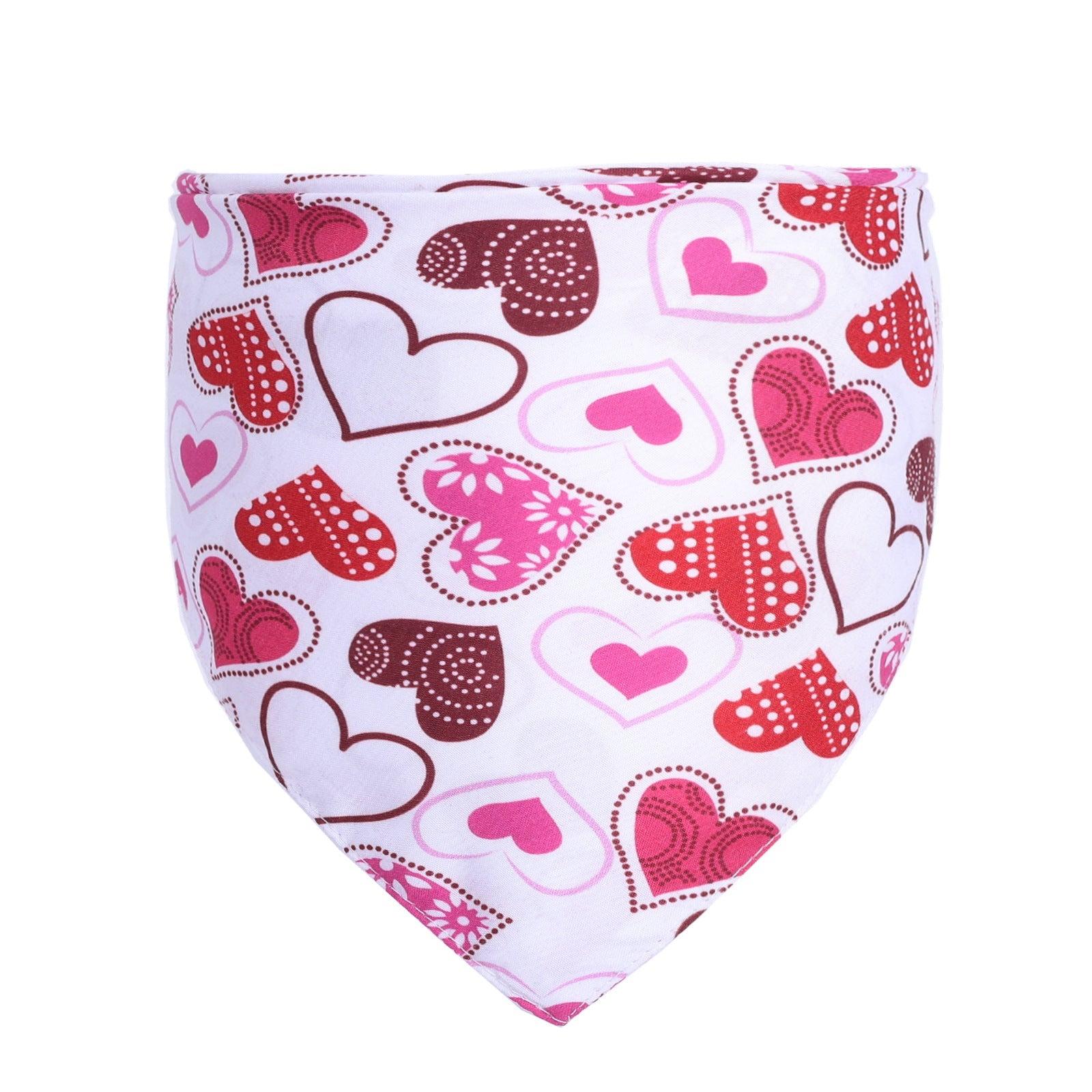 KFX-9445565 Pet Triangle Scarf for Dogs and Cats - Polyester, Adjustable Neck Size 25-48CM, Suitable for All Seasons