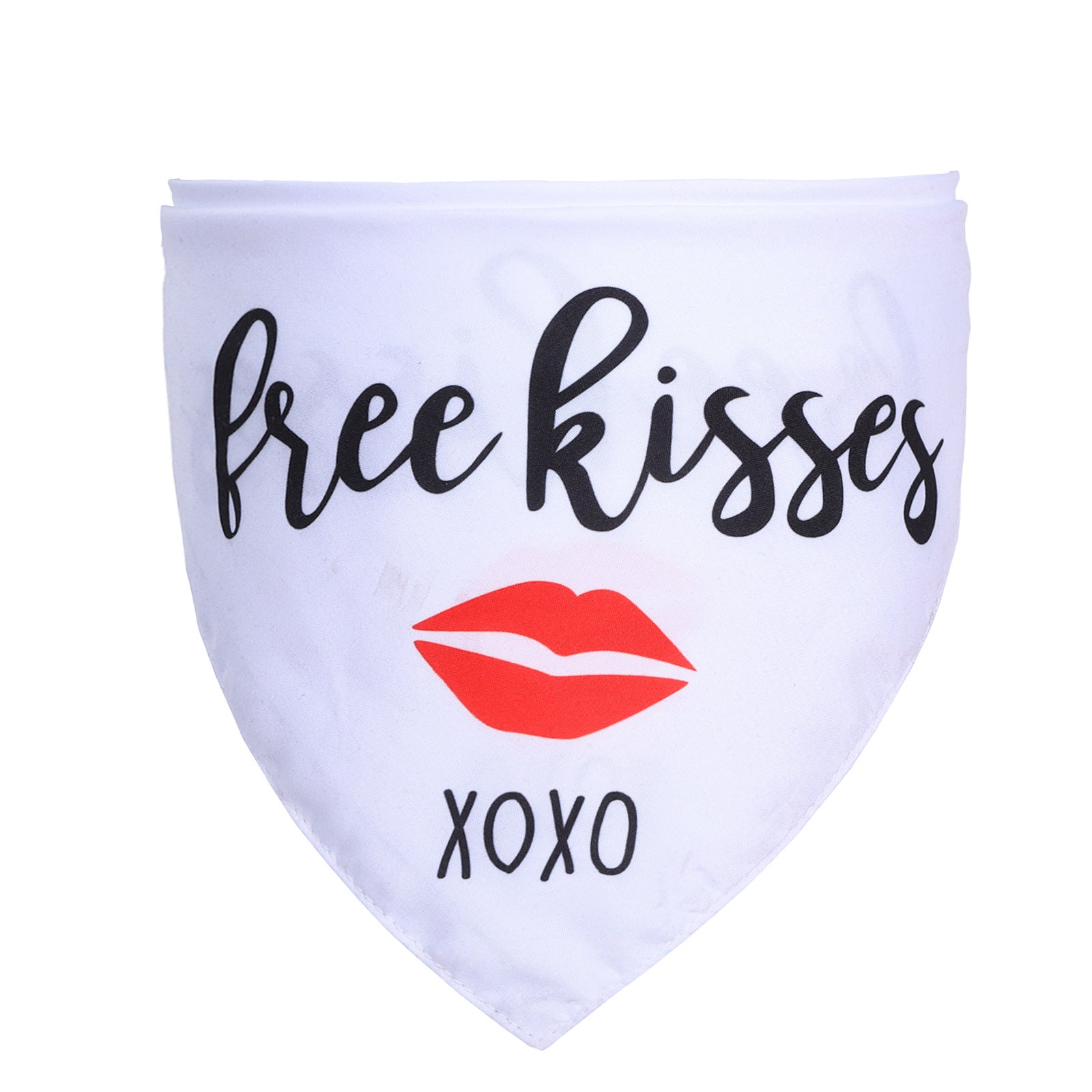 KFX-9445565 Pet Triangle Scarf for Dogs and Cats - Polyester, Adjustable Neck Size 25-48CM, Suitable for All Seasons
