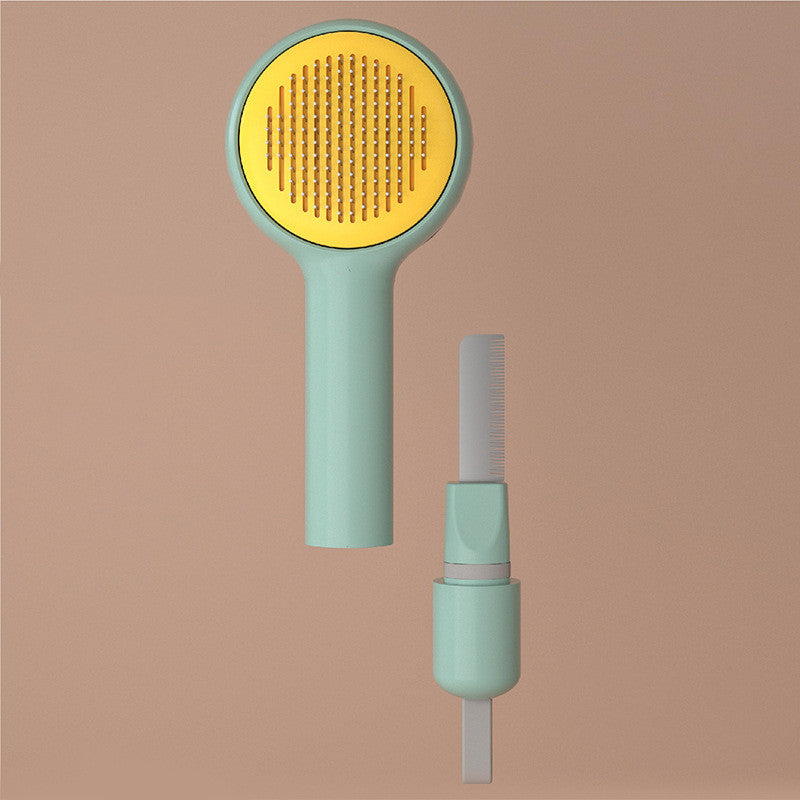KFX-9449533 Self-Cleaning Needle Comb for Effortless Hair Removal - Various Colors Available