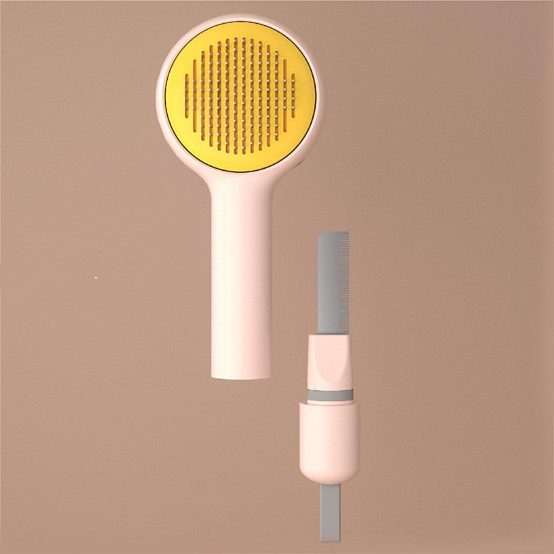 KFX-9449533 Self-Cleaning Needle Comb for Effortless Hair Removal - Various Colors Available