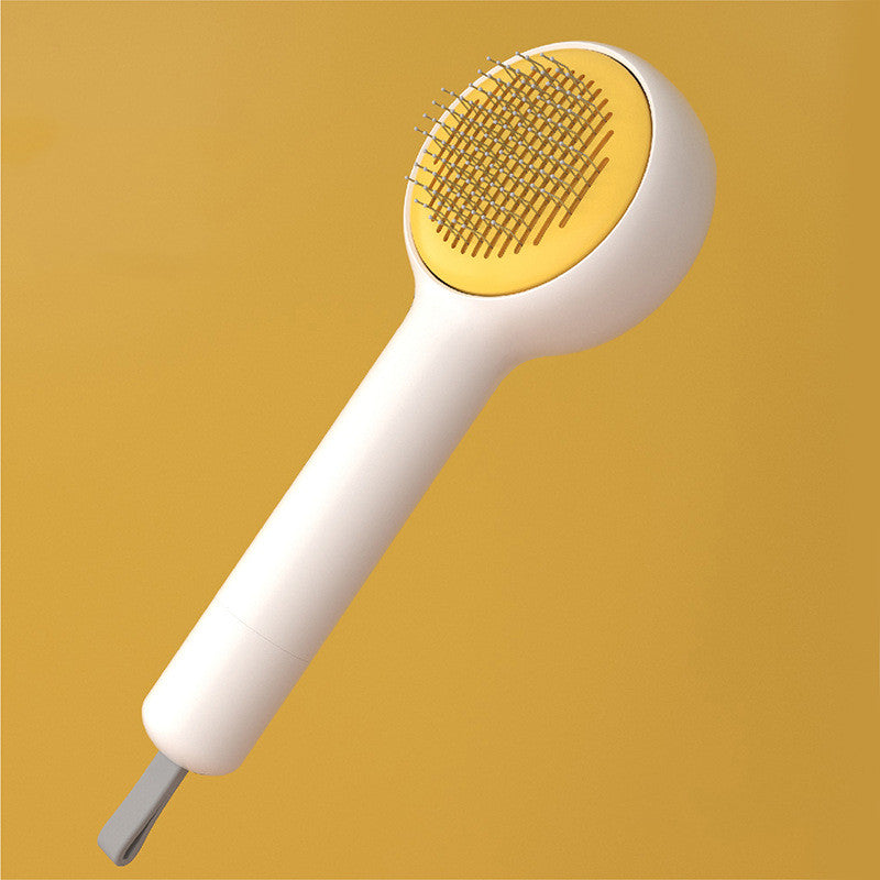 KFX-9449533 Self-Cleaning Needle Comb for Effortless Hair Removal - Various Colors Available