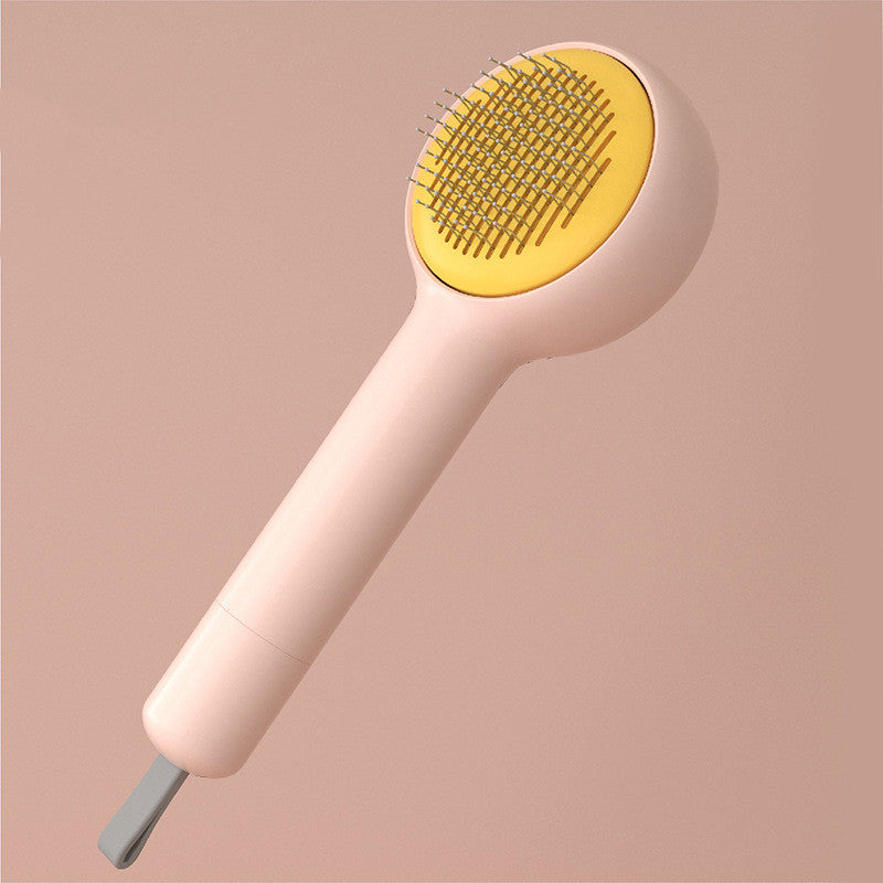 KFX-9449533 Self-Cleaning Needle Comb for Effortless Hair Removal - Various Colors Available