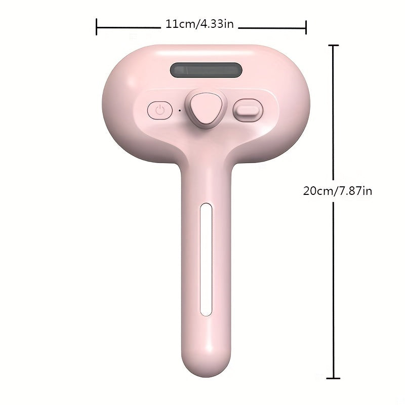KFX-9451197 Pet Spray Comb for Dogs and Cats - Effortless Knot Removal and Floating Hair Collector