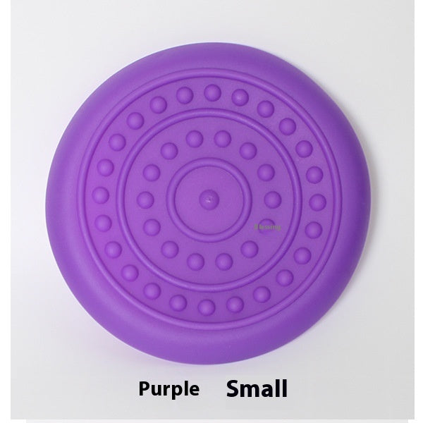 KFX-9454525 Small and Large Rubber Frisbees for Dogs - Multiple Colors Available