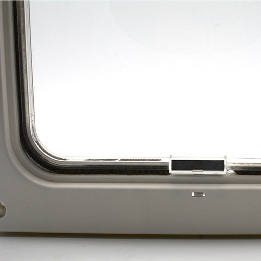 KFX-9468861 Dual-Sided Pet Door with Lockable Entry and Exit for Dogs
