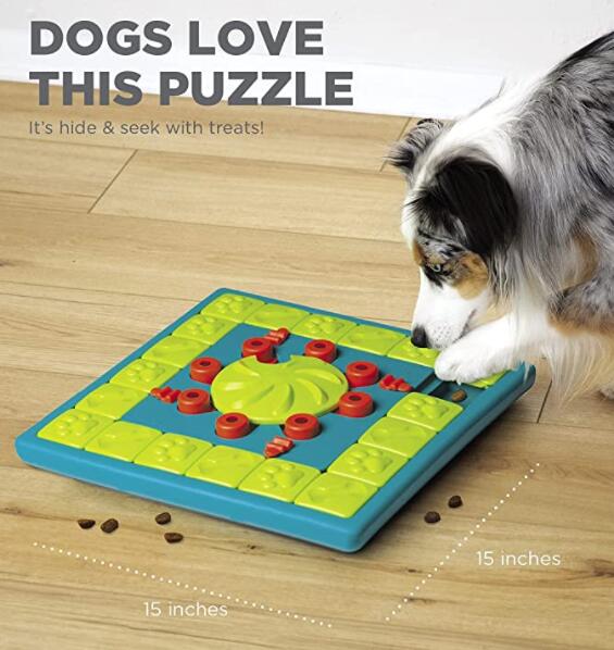 KFX-9471165 Interactive Plastic Dog Training Toy Feeder for Engaging Playtime
