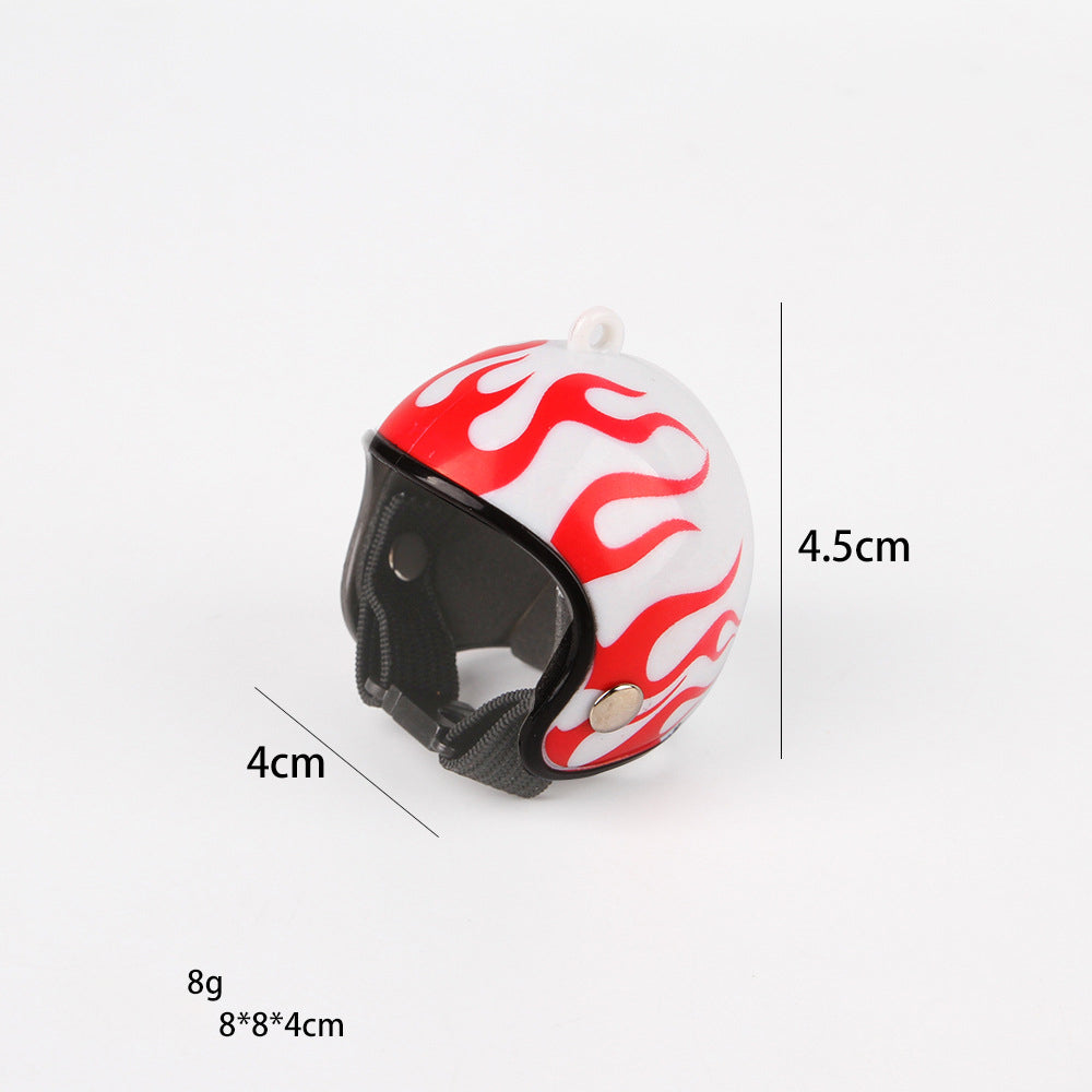 KFX-9472445 Adjustable Chicken Helmet with Sponge Lining - Protective Headwear for Small Pets and Birds