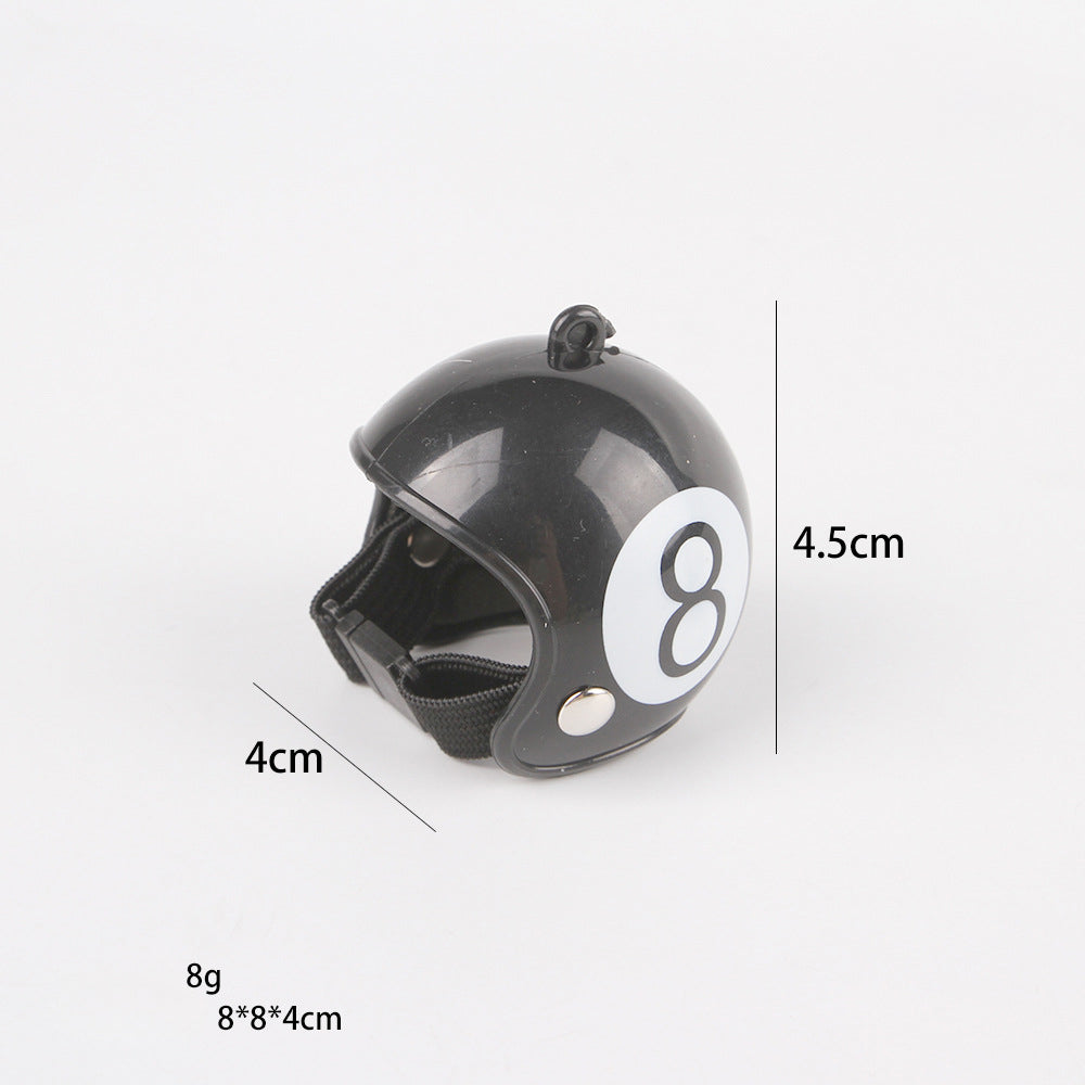 KFX-9472445 Adjustable Chicken Helmet with Sponge Lining - Protective Headwear for Small Pets and Birds