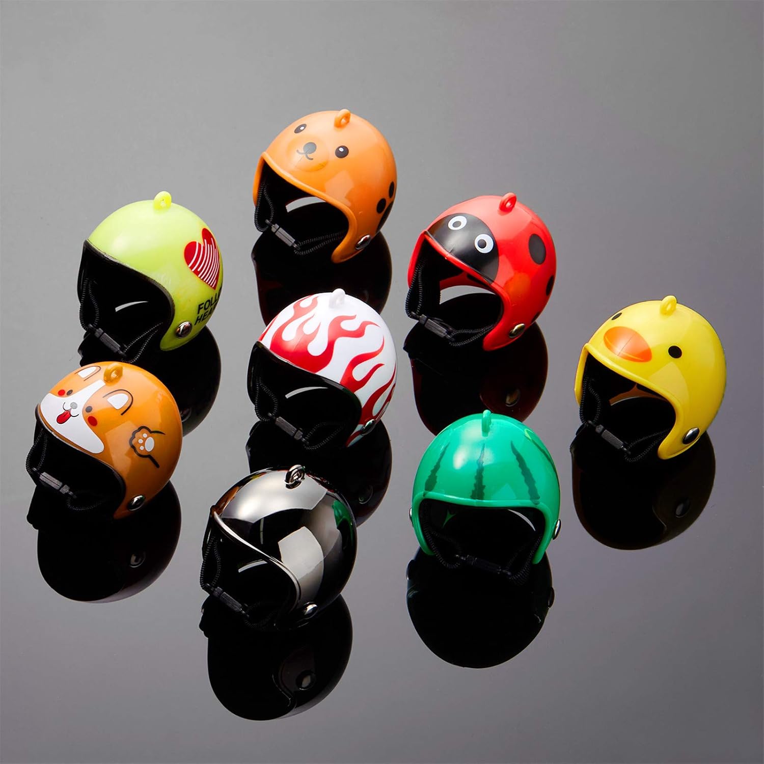 KFX-9472445 Adjustable Chicken Helmet with Sponge Lining - Protective Headwear for Small Pets and Birds