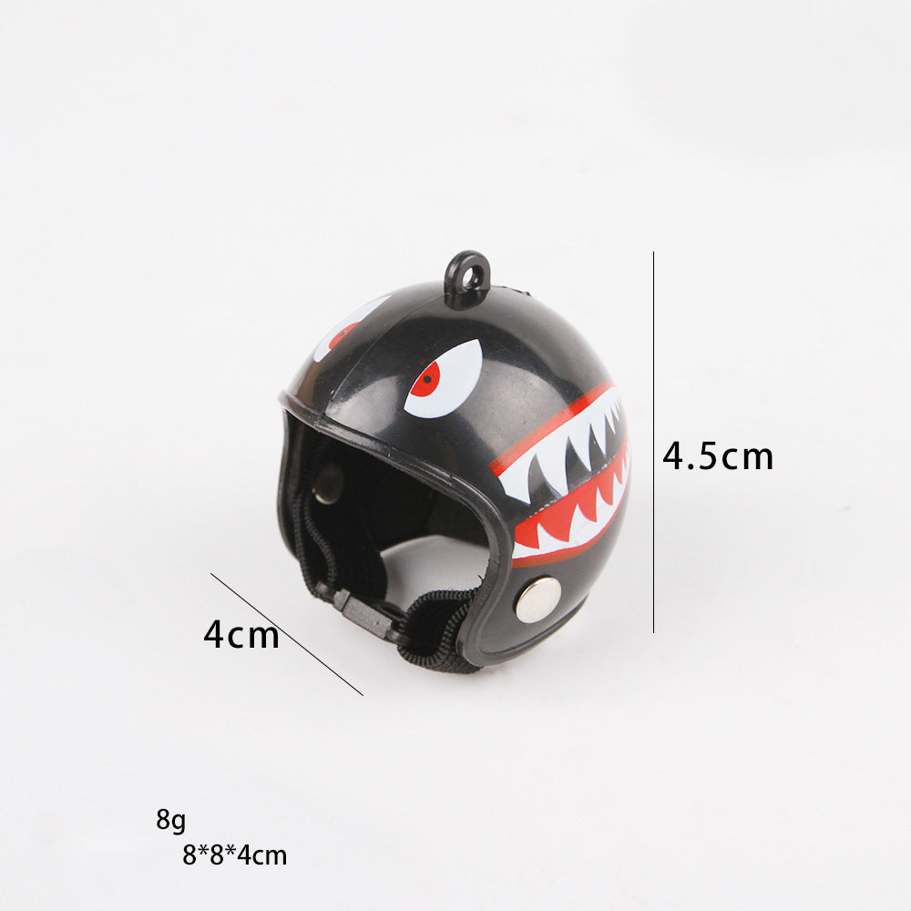 KFX-9472445 Adjustable Chicken Helmet with Sponge Lining - Protective Headwear for Small Pets and Birds