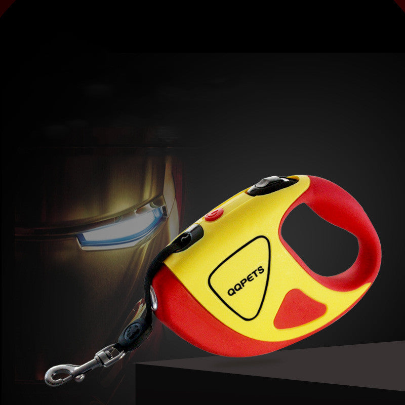KFX-9474749 Retractable Large Dog Leash with Automatic Tension, 3m & 5m Options, Durable Nylon Handle