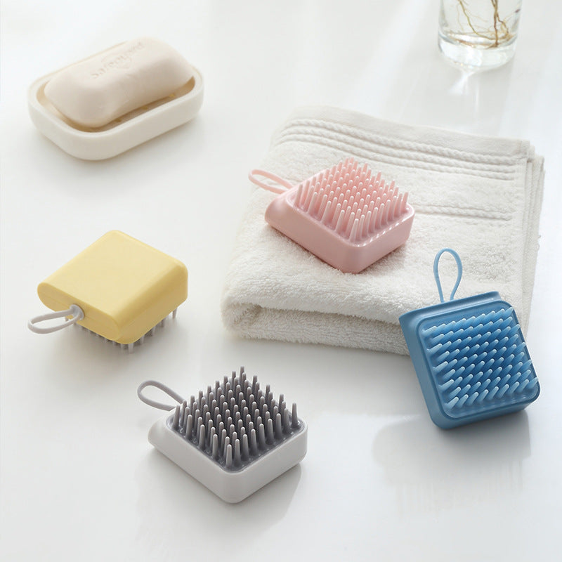 KFX-9476541 Multifunctional Pet Bath and Grooming Brush for Dogs and Cats - Massaging, Washing, and De-Shedding Comb
