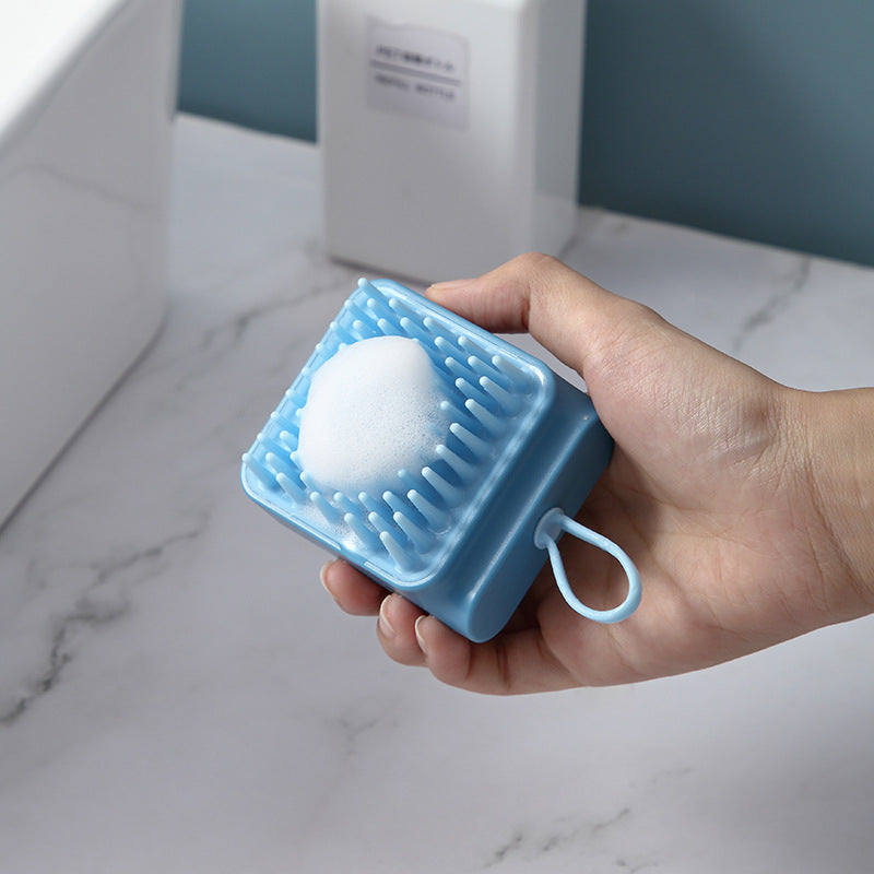 KFX-9476541 Multifunctional Pet Bath and Grooming Brush for Dogs and Cats - Massaging, Washing, and De-Shedding Comb