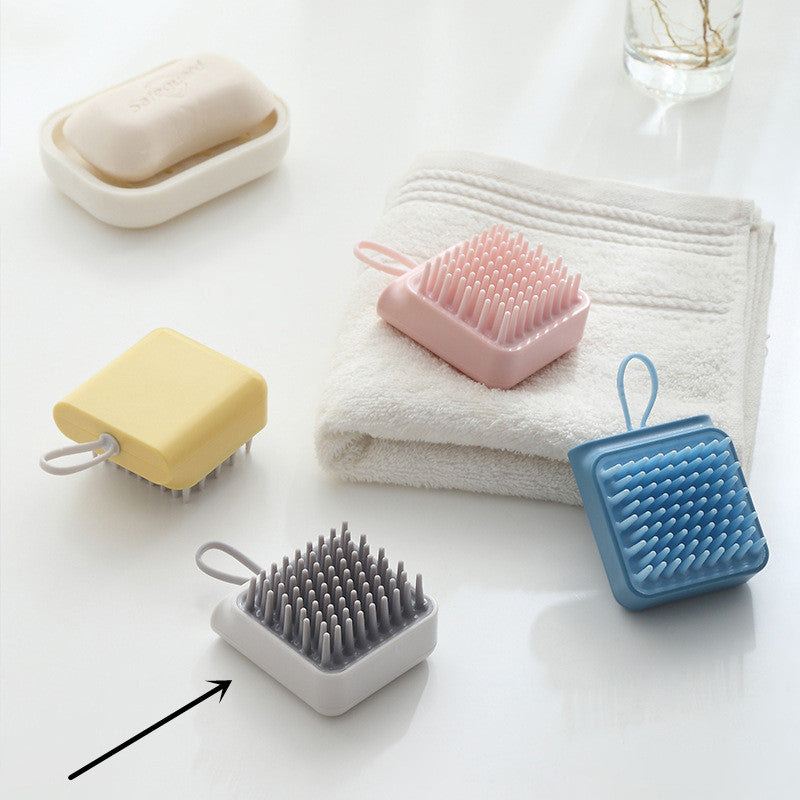 KFX-9476541 Multifunctional Pet Bath and Grooming Brush for Dogs and Cats - Massaging, Washing, and De-Shedding Comb