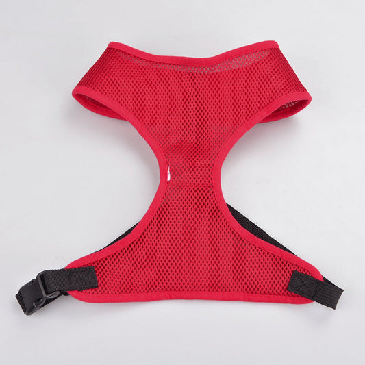 KFX-9479997 Breathable Mesh Pet Vest Chest Strap for Comfort and Control