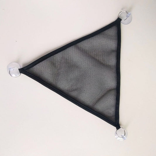 KFX-9481533 Black Mesh Reptile Hammock for Pets - Durable Plastic Design