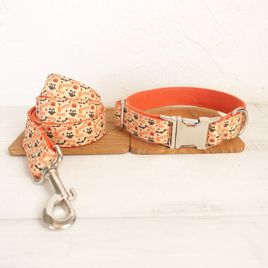 KFX-9482557 Creative and Simple Pet Traction Rope Collar Set for Dogs - Various Styles and Sizes Available
