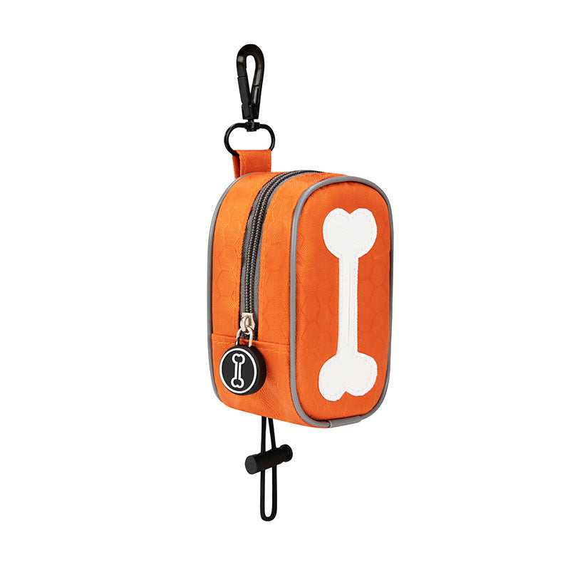 KFX-9488701 Dog Waste Disposal Bags with Zipper Closure, Compact & Portable, Various Colors Available
