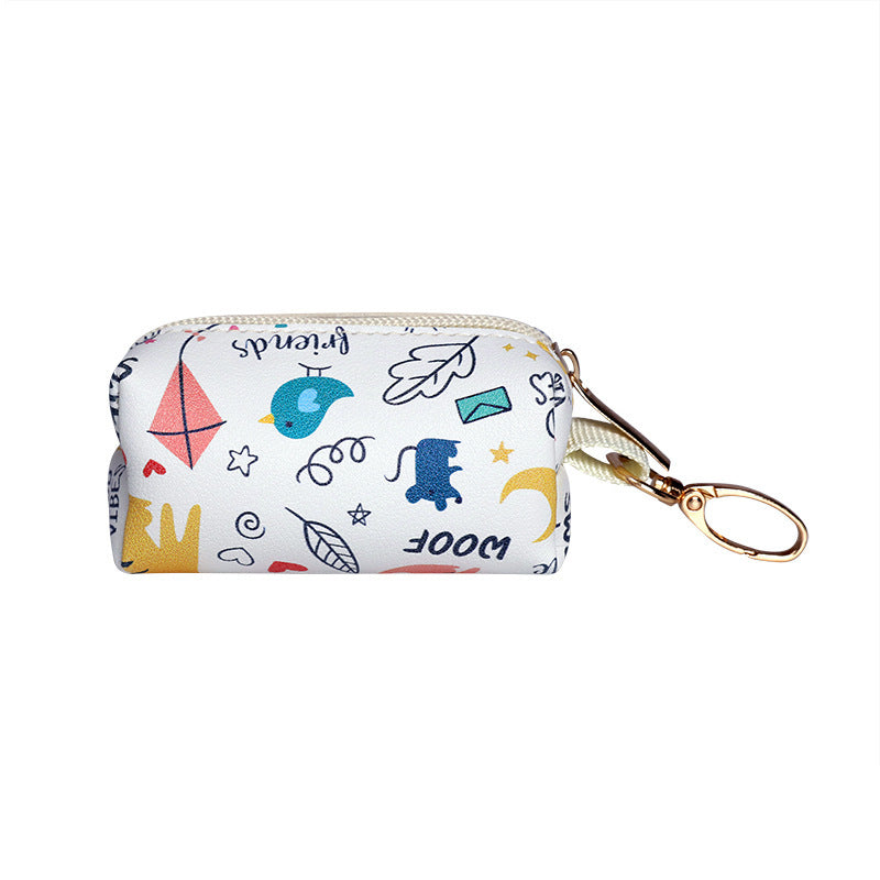 KFX-9488701 Dog Waste Disposal Bags with Zipper Closure, Compact & Portable, Various Colors Available