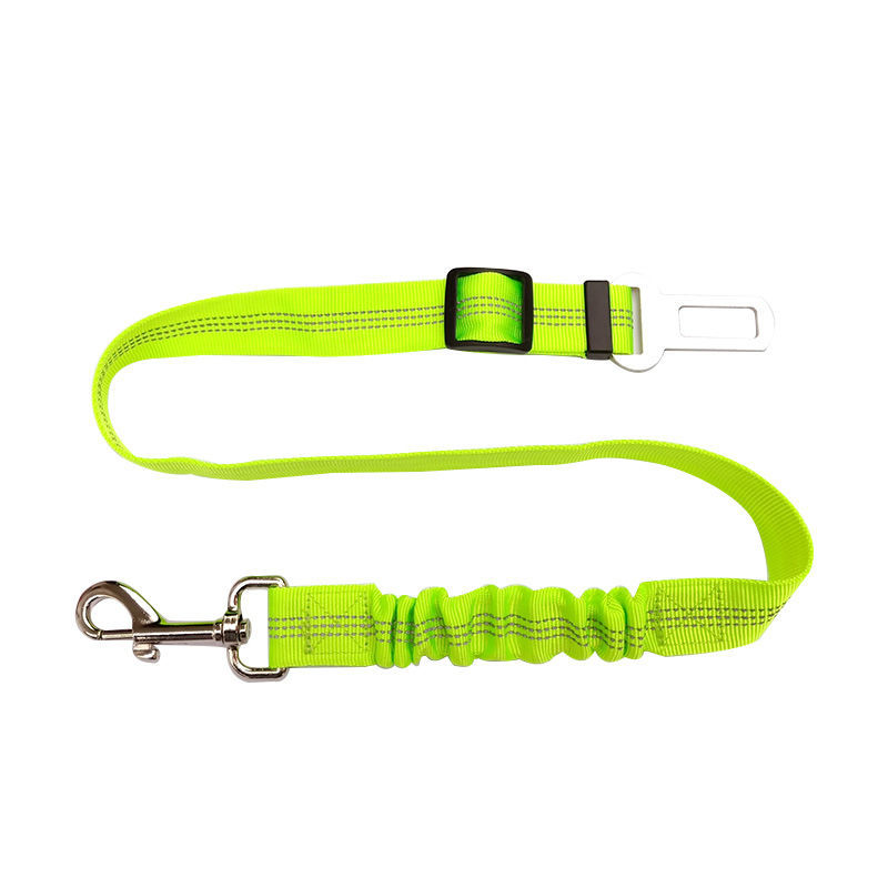 KFX-9492029 Adjustable Reflective Dog Car Seat Belt - Soft, Durable, Universal Fit