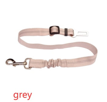 KFX-9492029 Adjustable Reflective Dog Car Seat Belt - Soft, Durable, Universal Fit