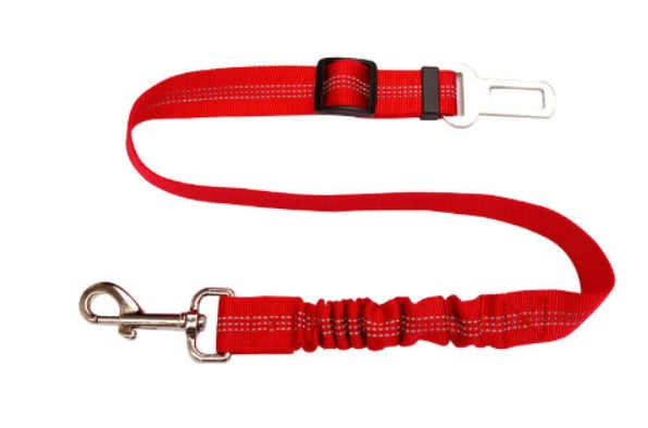 KFX-9492029 Adjustable Reflective Dog Car Seat Belt - Soft, Durable, Universal Fit