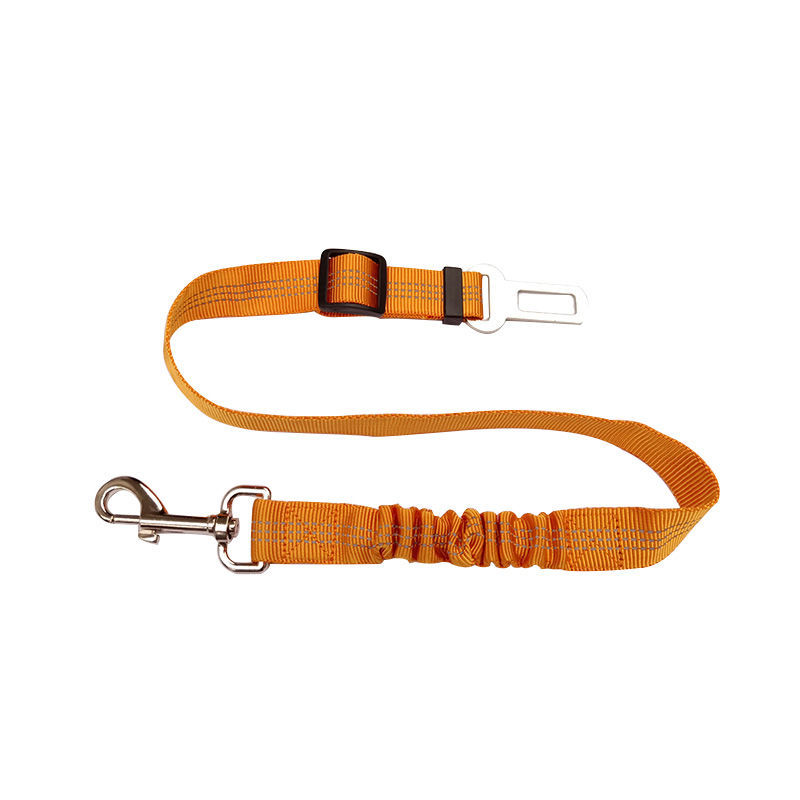 KFX-9492029 Adjustable Reflective Dog Car Seat Belt - Soft, Durable, Universal Fit
