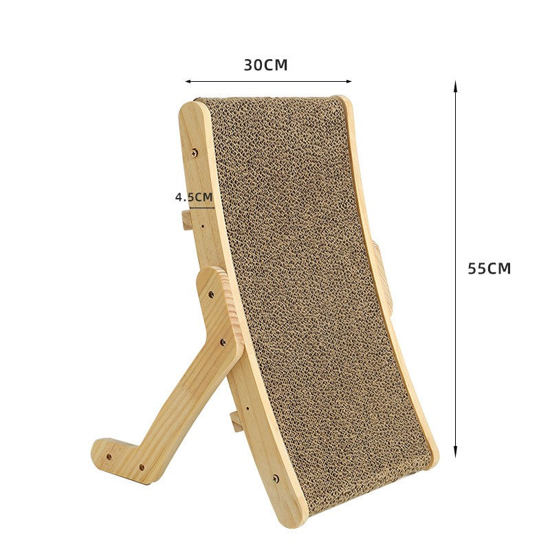 KFX-9498173 U-Shaped Corrugated Paper Cat Scratch Board, Eco-Friendly Pet Toy, Multi-Sized Design