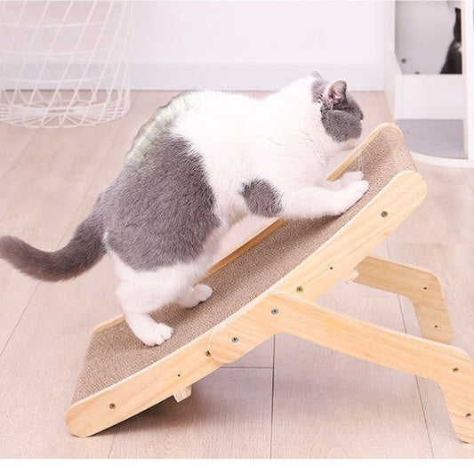 KFX-9498173 U-Shaped Corrugated Paper Cat Scratch Board, Eco-Friendly Pet Toy, Multi-Sized Design