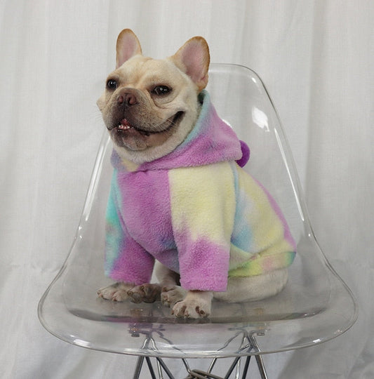 KFX-9500349 Tie-Dye Cashmere Fleece Sweater in Casual Style for Men and Women