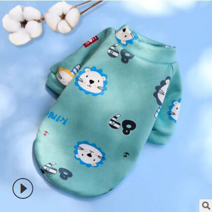 KFX-9503037 Trendy Winter Sweatshirt for Small Dogs in Fun Patterns and Colors