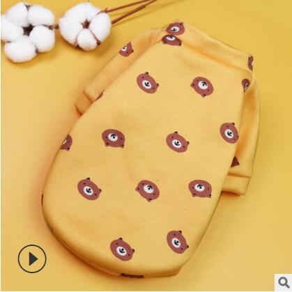 KFX-9503037 Trendy Winter Sweatshirt for Small Dogs in Fun Patterns and Colors