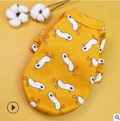 KFX-9503037 Trendy Winter Sweatshirt for Small Dogs in Fun Patterns and Colors
