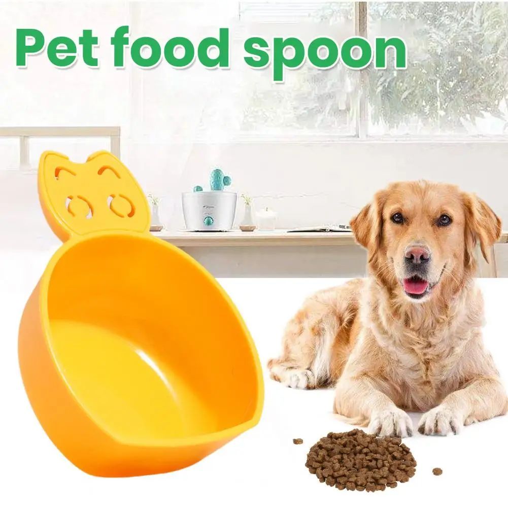 KFX-9503933 Non-Toxic Plastic Pet Food Measuring Scoop for Accurate Portion Control and Easy Cleaning