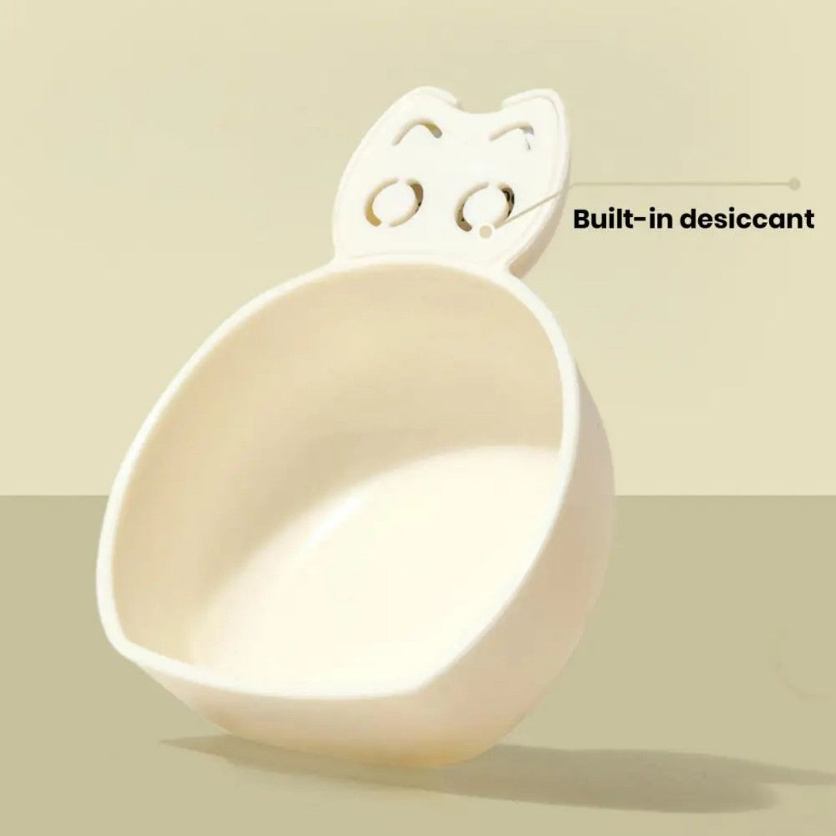 KFX-9503933 Non-Toxic Plastic Pet Food Measuring Scoop for Accurate Portion Control and Easy Cleaning