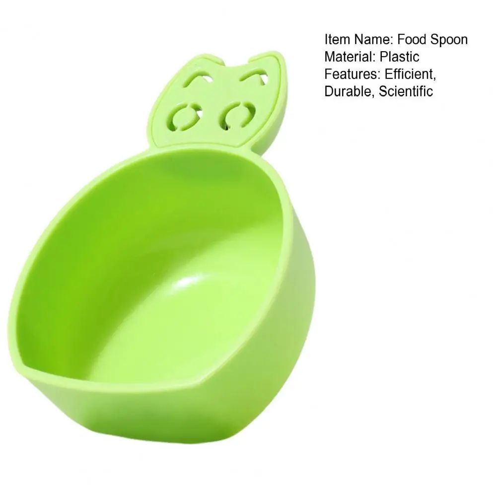 KFX-9503933 Non-Toxic Plastic Pet Food Measuring Scoop for Accurate Portion Control and Easy Cleaning