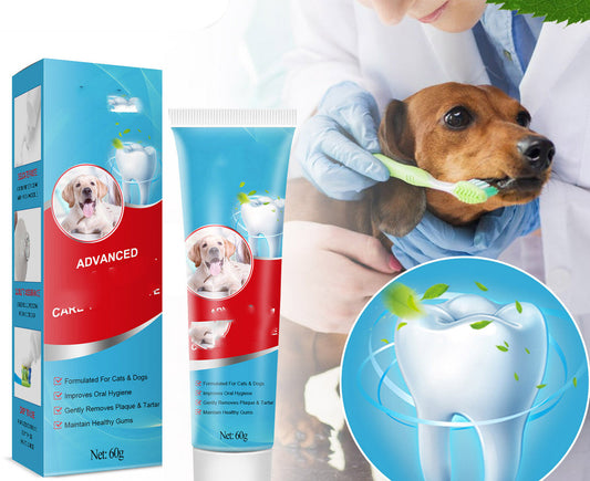 KFX-9505597 Pet Toothpaste for Fresh Breath and Dental Care - 60g