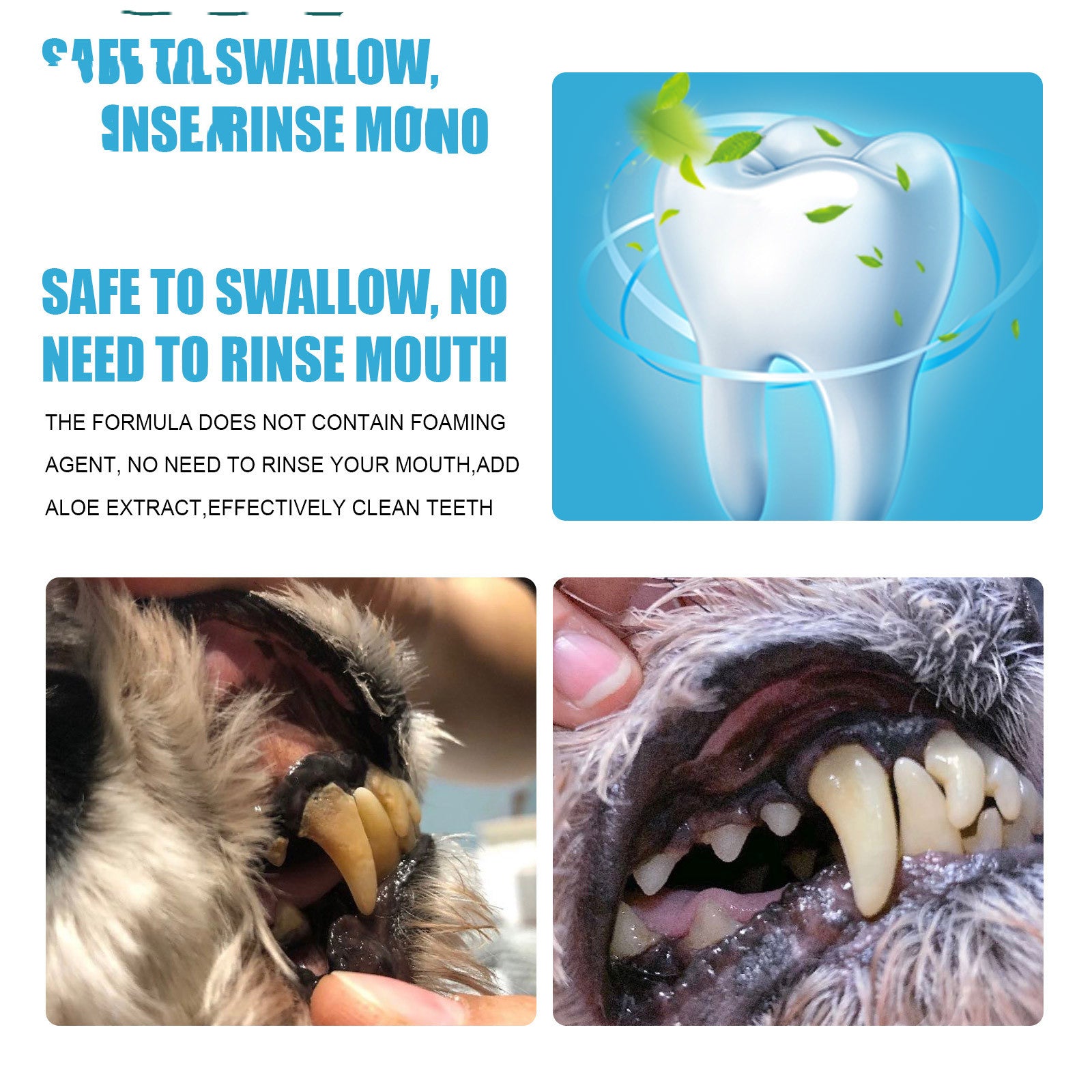 KFX-9505597 Pet Toothpaste for Fresh Breath and Dental Care - 60g