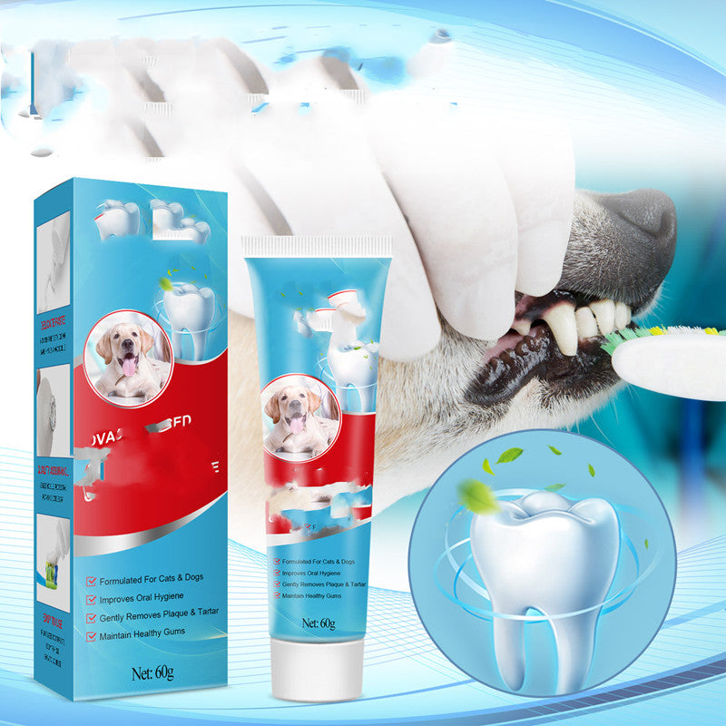 KFX-9505597 Pet Toothpaste for Fresh Breath and Dental Care - 60g