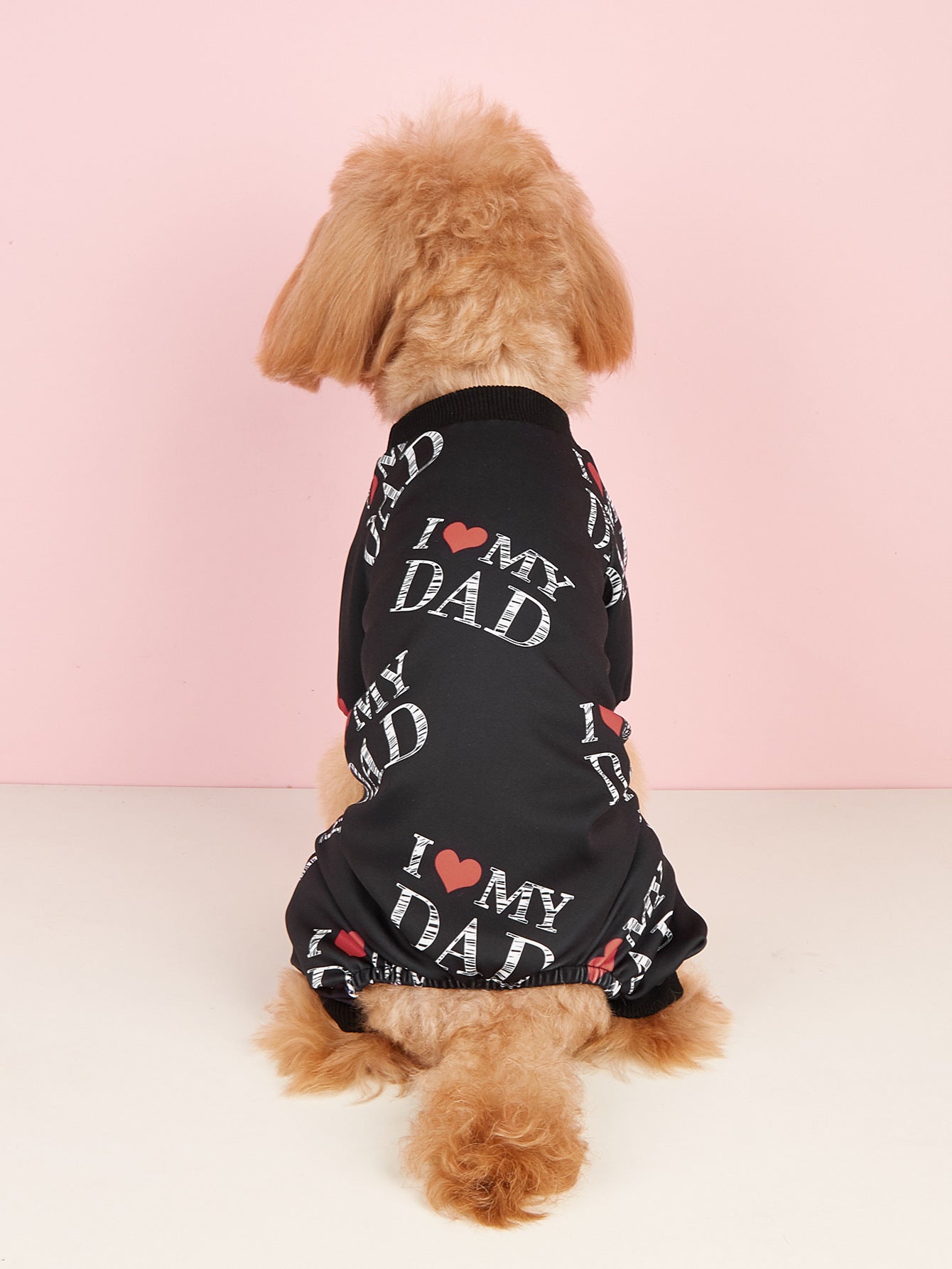 KFX-9508797 Lightweight Summer Dog Jumpsuit in Black and White - Four-Corner Sweater Design, Polyester, Multiple Sizes Available