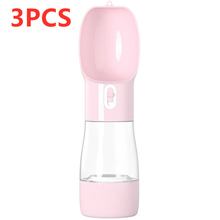 KFX-9509565 Eco-Friendly Multifunctional Pet Water Bottle with One-Touch Waterproof Button