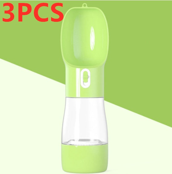 KFX-9509565 Eco-Friendly Multifunctional Pet Water Bottle with One-Touch Waterproof Button