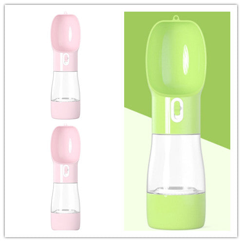 KFX-9509565 Eco-Friendly Multifunctional Pet Water Bottle with One-Touch Waterproof Button