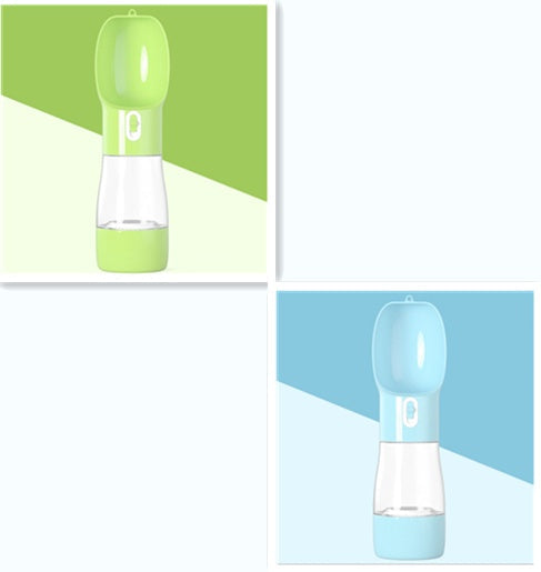 KFX-9509565 Eco-Friendly Multifunctional Pet Water Bottle with One-Touch Waterproof Button