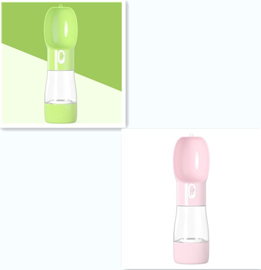 KFX-9509565 Eco-Friendly Multifunctional Pet Water Bottle with One-Touch Waterproof Button