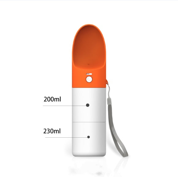 KFX-9509565 Eco-Friendly Multifunctional Pet Water Bottle with One-Touch Waterproof Button