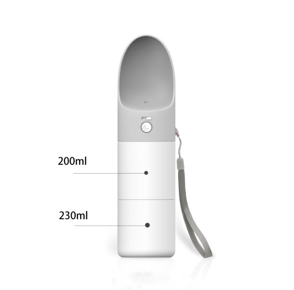 KFX-9509565 Eco-Friendly Multifunctional Pet Water Bottle with One-Touch Waterproof Button