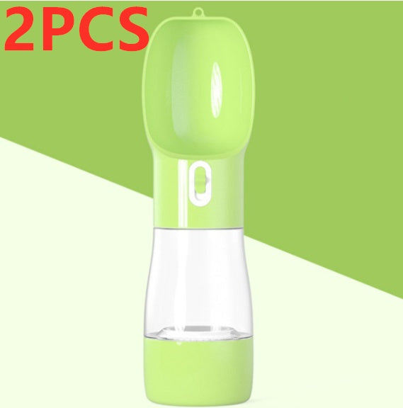 KFX-9509565 Eco-Friendly Multifunctional Pet Water Bottle with One-Touch Waterproof Button