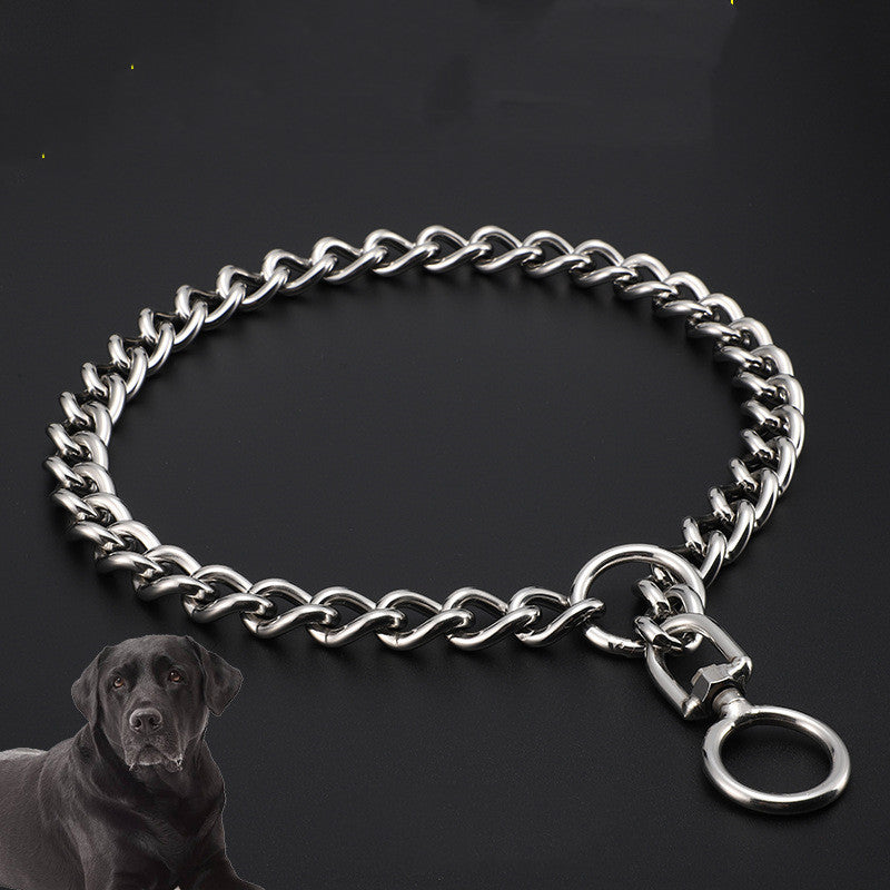 KFX-9511485 Stainless Steel Dog Control Chain for Large Breeds - Available in Multiple Sizes