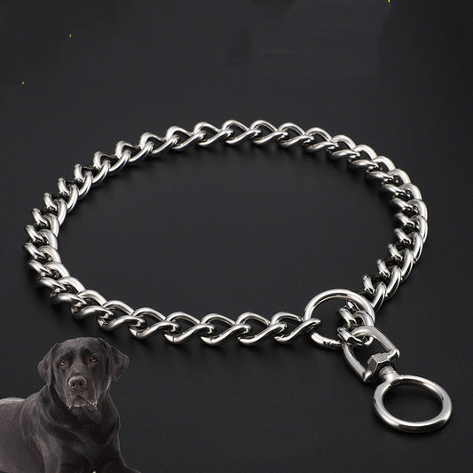 KFX-9511485 Stainless Steel Dog Control Chain for Large Breeds - Available in Multiple Sizes
